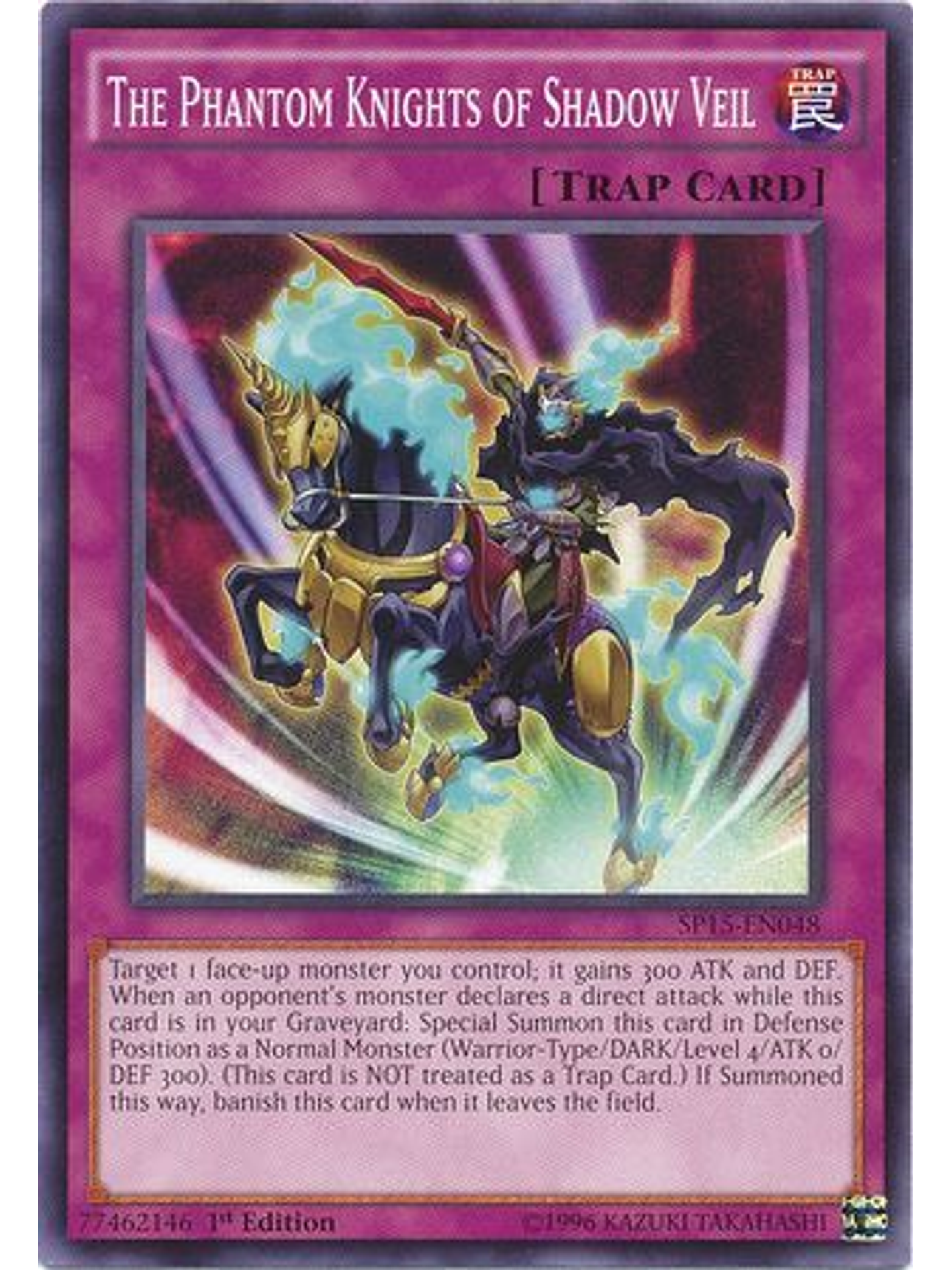 The Phantom Knights of Shadow Veil - SP15-EN048 - Common 1st Edition 1