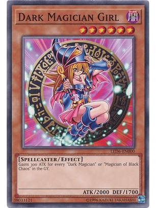 Dark Magician Girl - LED6-EN000 - Common Unlimited
