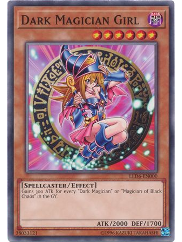 Dark Magician Girl - LED6-EN000 - Common Unlimited 1
