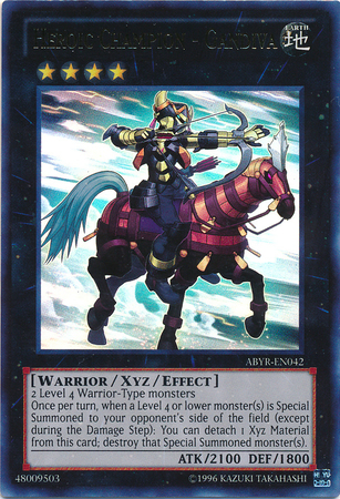 Heroic Champion - Gandiva - ABYR-EN042 - Ultra Rare Unlimited