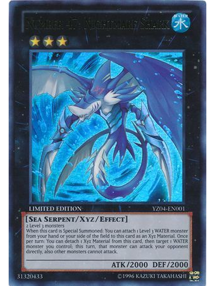 Number 47: Nightmare Shark - YZ04-EN001 - Ultra Rare 1