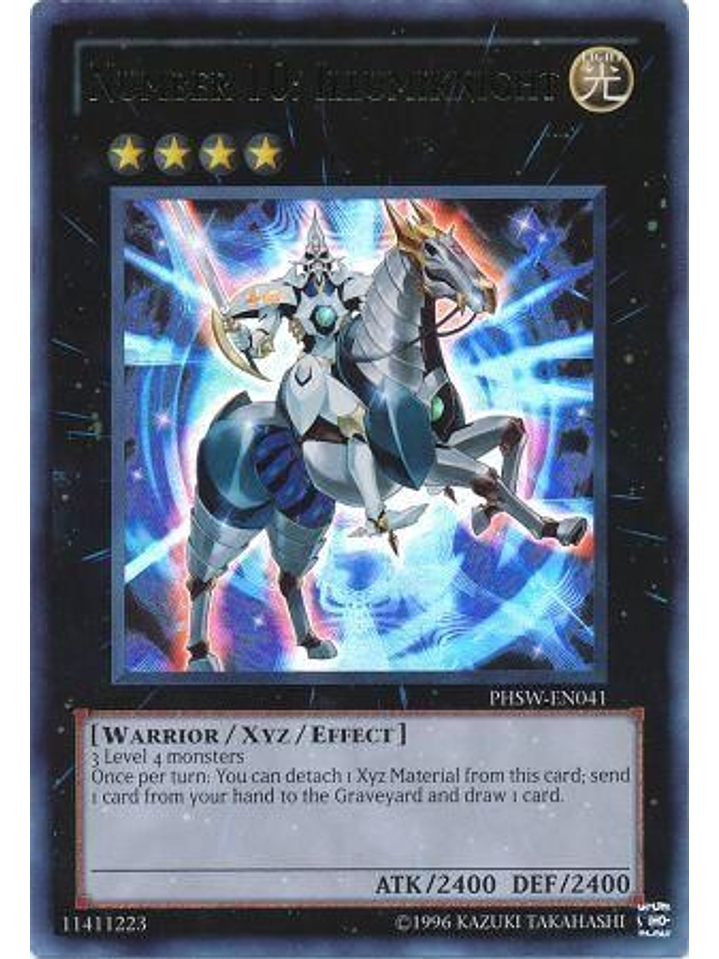 Number 10: Illumiknight - PHSW-EN041 - Ultra Rare Unlimited 1