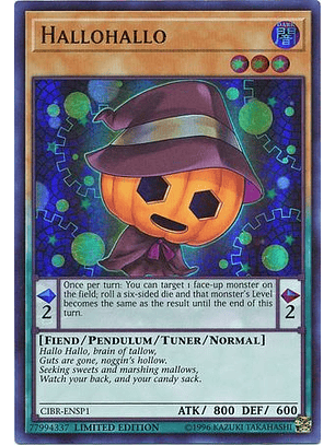 Hallohallo - CIBR-ENSP1 - Ultra Rare Limited Edition