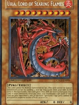 Uria, Lord of Searing Flame - CT03-EN005 - Secret Rare