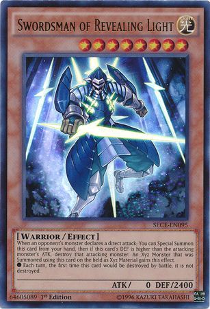 Swordsman of Revealing Light - SECE-EN095 - Ultra Rare 1st Edition