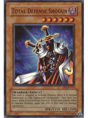 Total Defense Shogun - DB2-EN110 - Super Rare