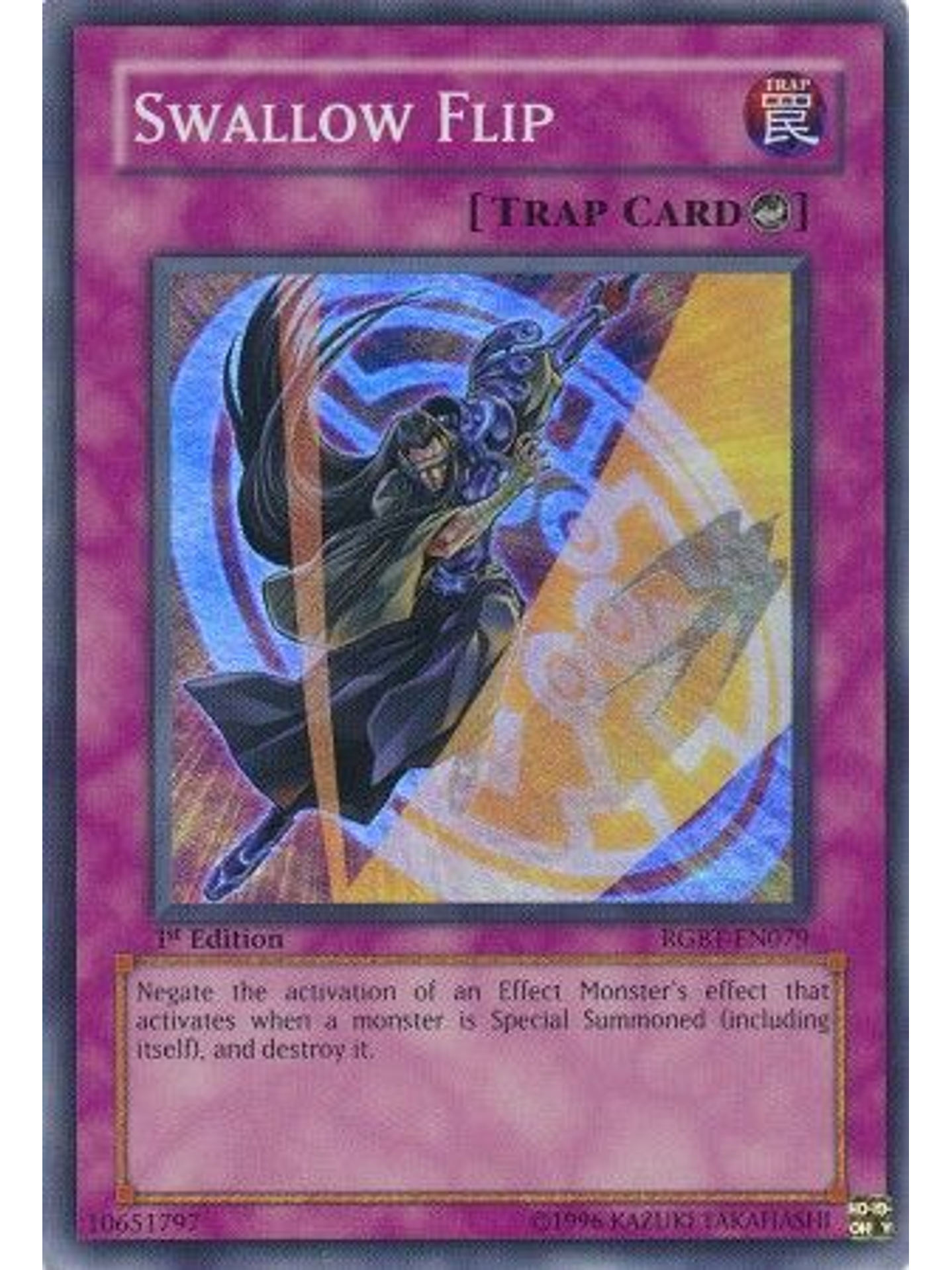 Swallow Flip - RGBT-EN079 - Super Rare 1st Edition 1