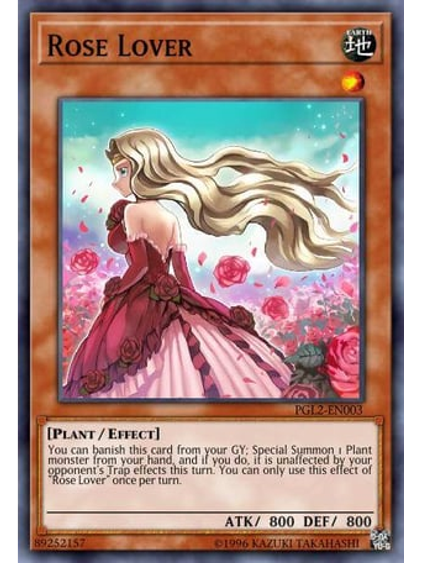 Rose Lover - SDBT-EN015 - Common 1st edition 1