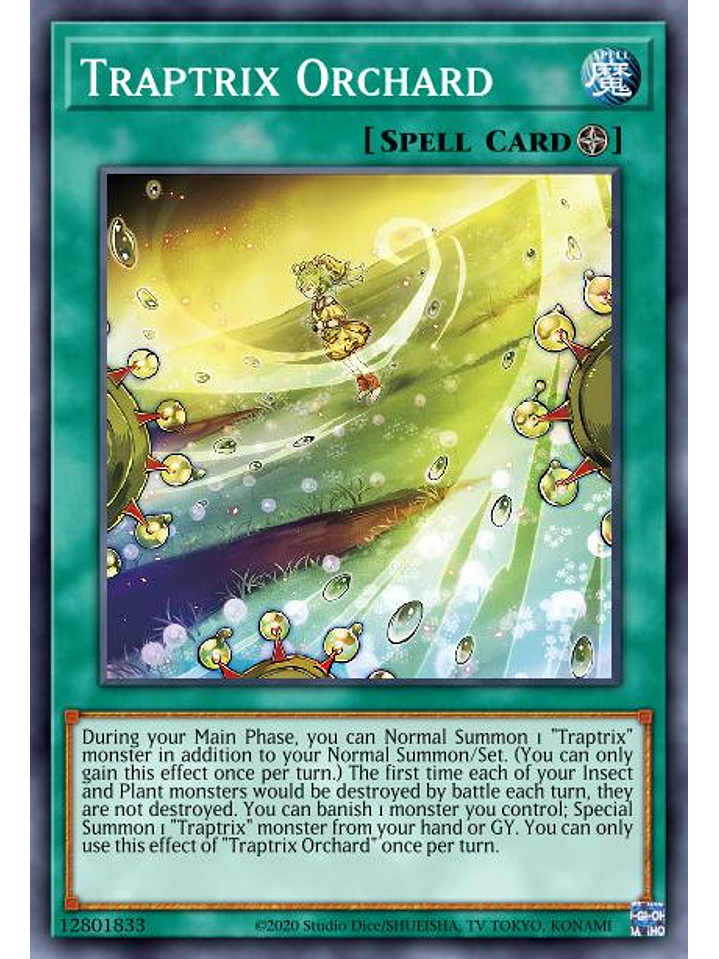 Traptrip Garden - SDBT-EN023 - Ultra Rare 1st edition 1