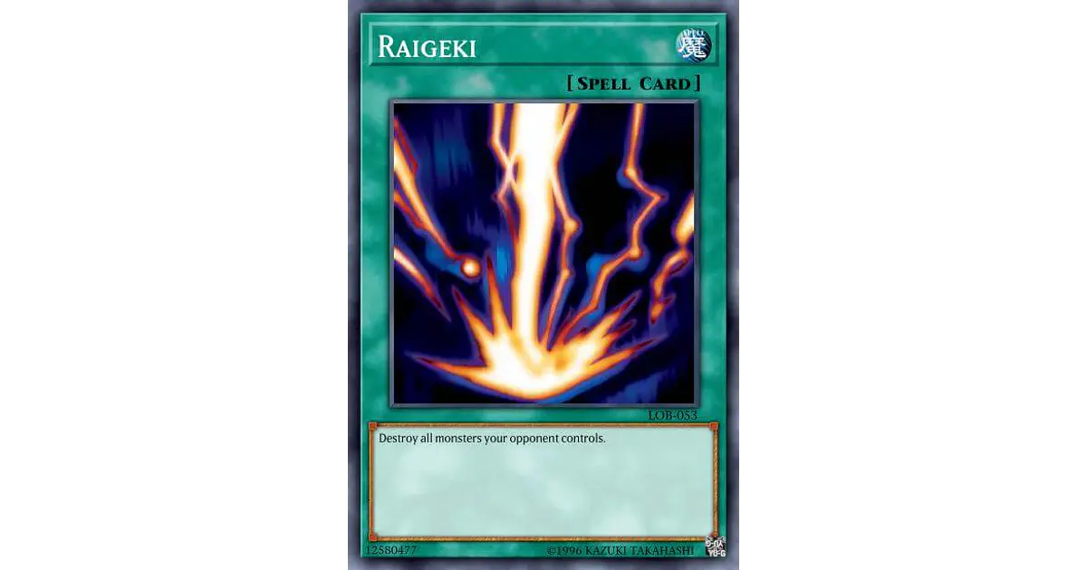 Yugioh Raigeki, 1st Edition, English, SDBT-EN025, Common!!! Günstig