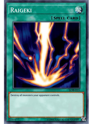 Raigeki - SDBT-EN025 - Common 1st edition