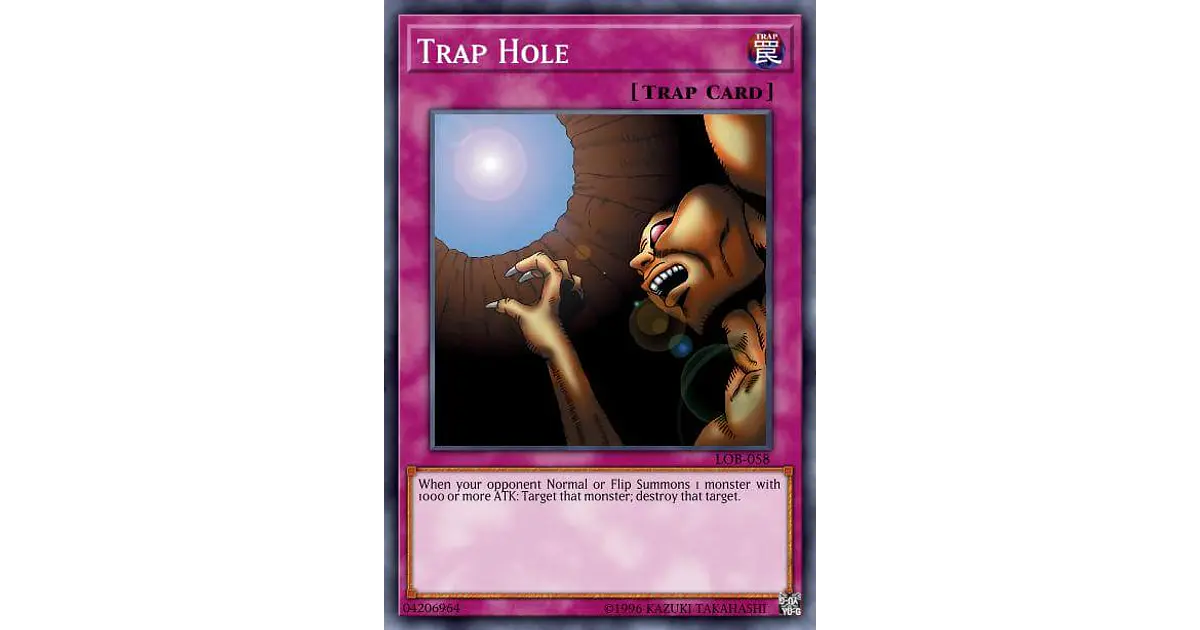 Yu-Gi-Oh! Floodgate Trap Hole Card - SDBT-EN032 Common 1st Edition