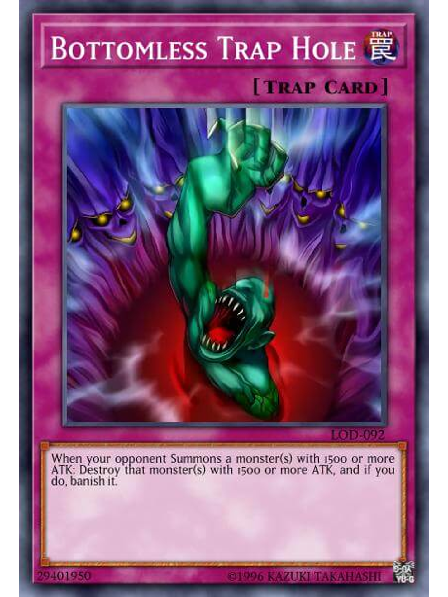 Bottomless Trap Hole - SDBT-EN029 - Common 1st edition 1