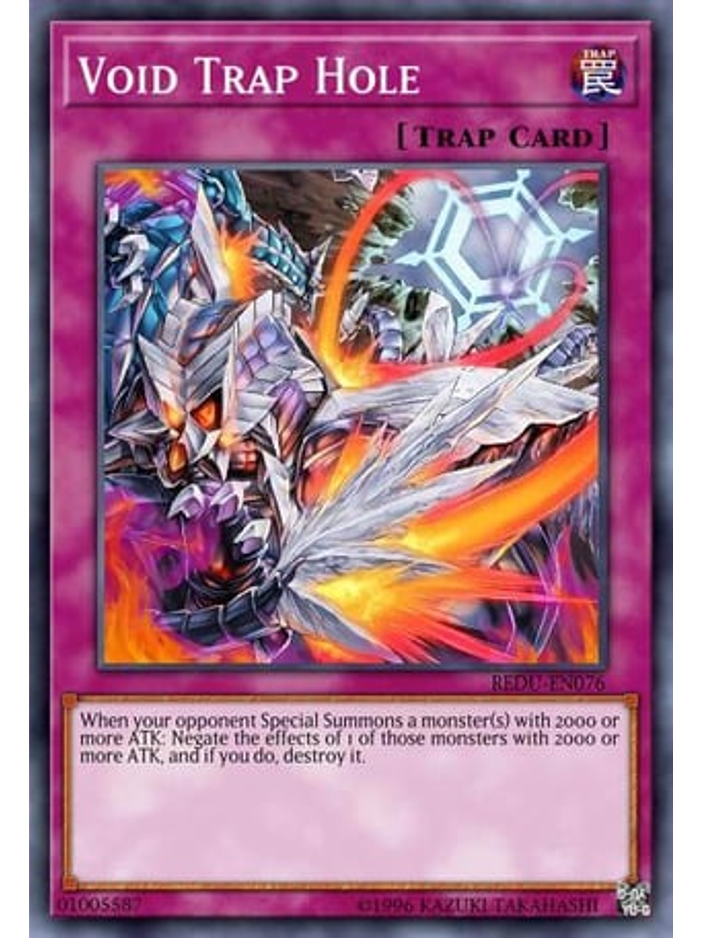 Void Trap Hole - SDBT-EN030 - Common 1st edition 1
