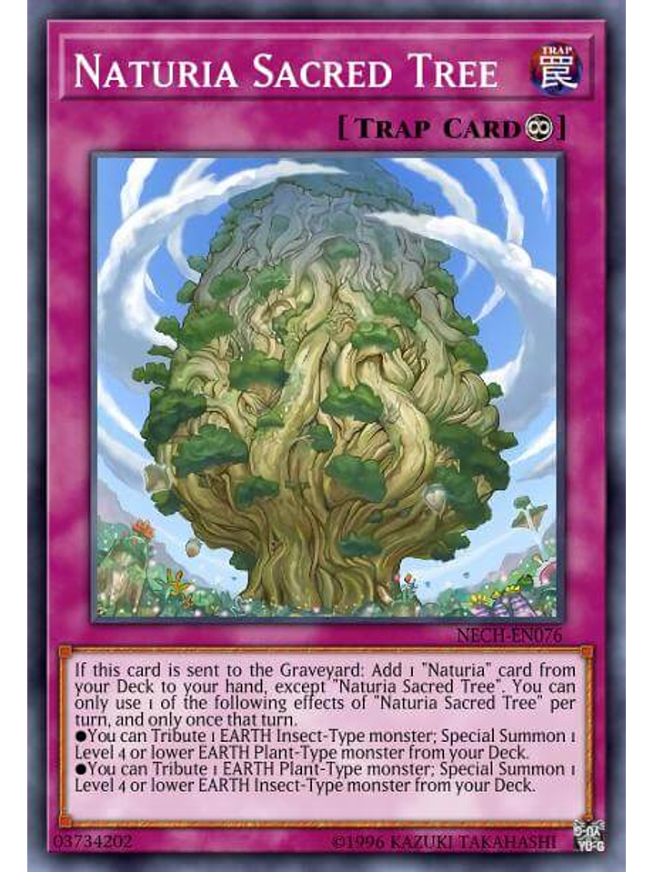 Naturia Sacred Tree - SDBT-EN037 - Common 1st edition 1