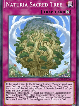 Naturia Sacred Tree - SDBT-EN037 - Common 1st edition