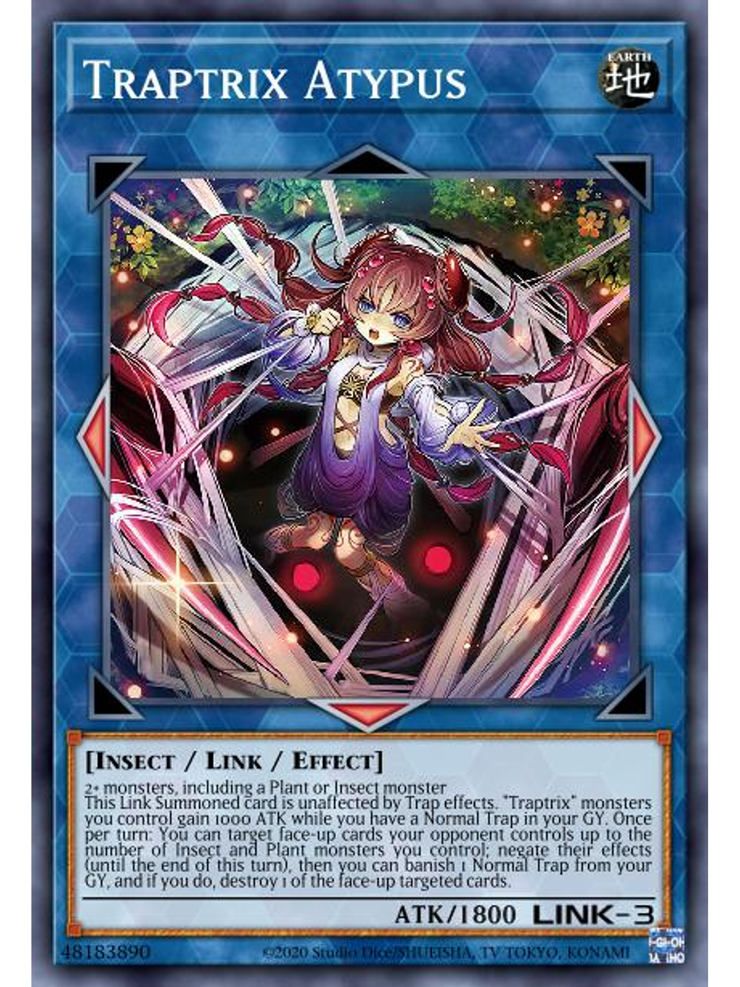 Traptrix Atypus - SDBT-EN043 - Ultra Rare 1st edition 1