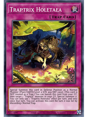 Traptrix Holeutea - SDBT-EN046 - Super Rare 1st edition