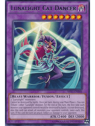 Lunalight Cat Dancer - SHVI-EN046 - Rare Unlimited