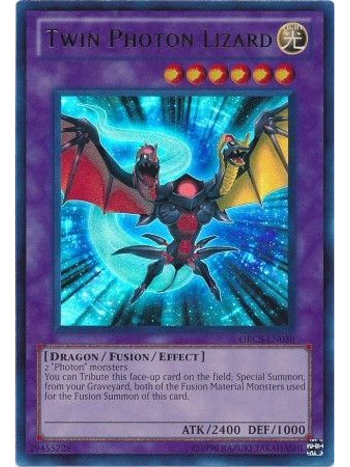 Twin Photon Lizard - ORCS-EN039 - Ultra Rare Unlimited 1