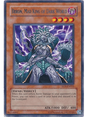 Brron, Mad King of Dark World - EEN-EN022 - Rare Unlimited