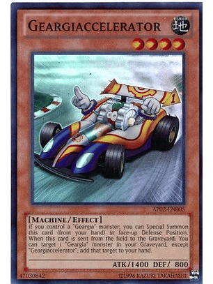 Geargiaccelerator - AP02-EN005 - Super Rare