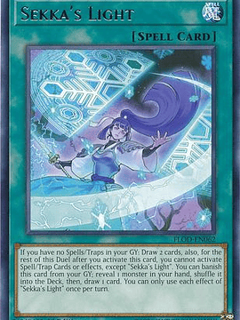 Sekka's Light - FLOD-EN062 - Rare 1st Edition