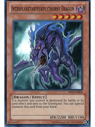 Interplanetarypurplythorny Dragon - AP02-EN004 - Super Rare