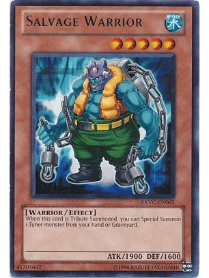 Salvage Warrior - EXVC-EN003 - Rare Unlimited