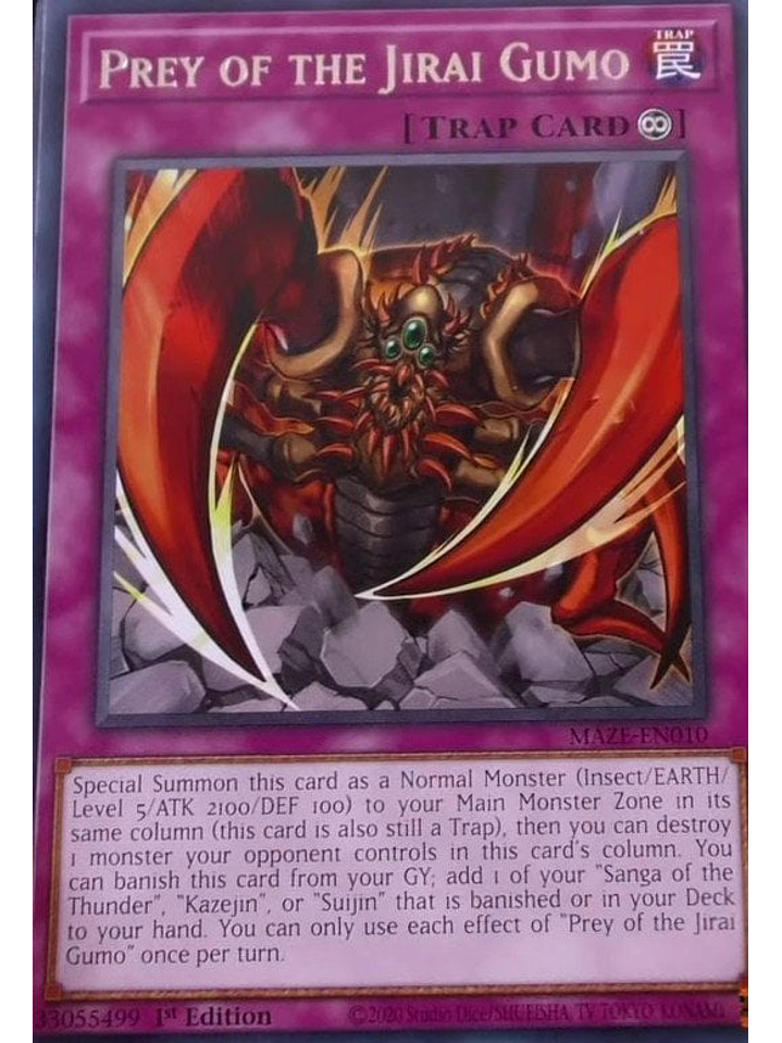 Prey of the Jirai Gumo - MAZE-EN010 - Rare 1st Edition 1