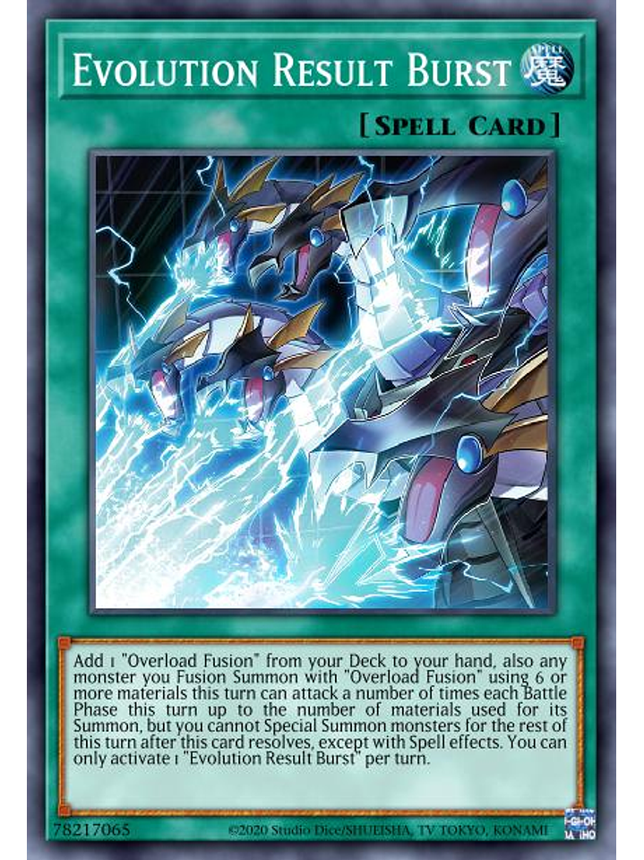 Evolution End Burst - MAZE-EN015 - Super Rare 1st Edition 1