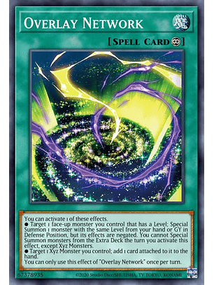 Overlay Network - MAZE-EN020 - Super Rare 1st Edition