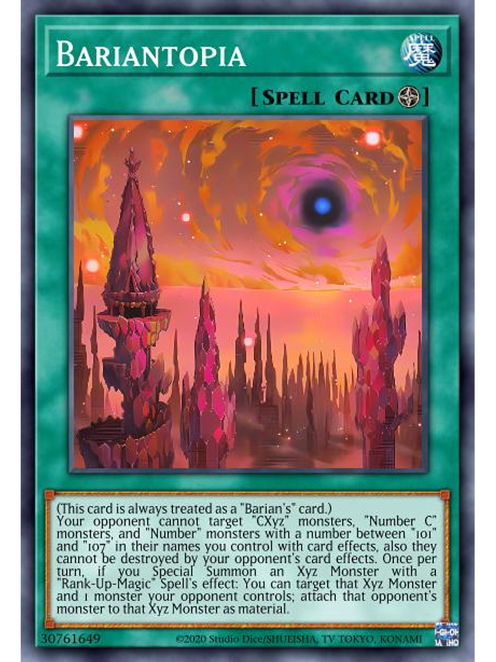 Barian Untopia - MAZE-EN022 - Rare 1st Edition 1