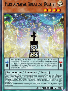 Performapal Duelist Extraordinaire - MAZE-EN024 - Rare 1st Edition