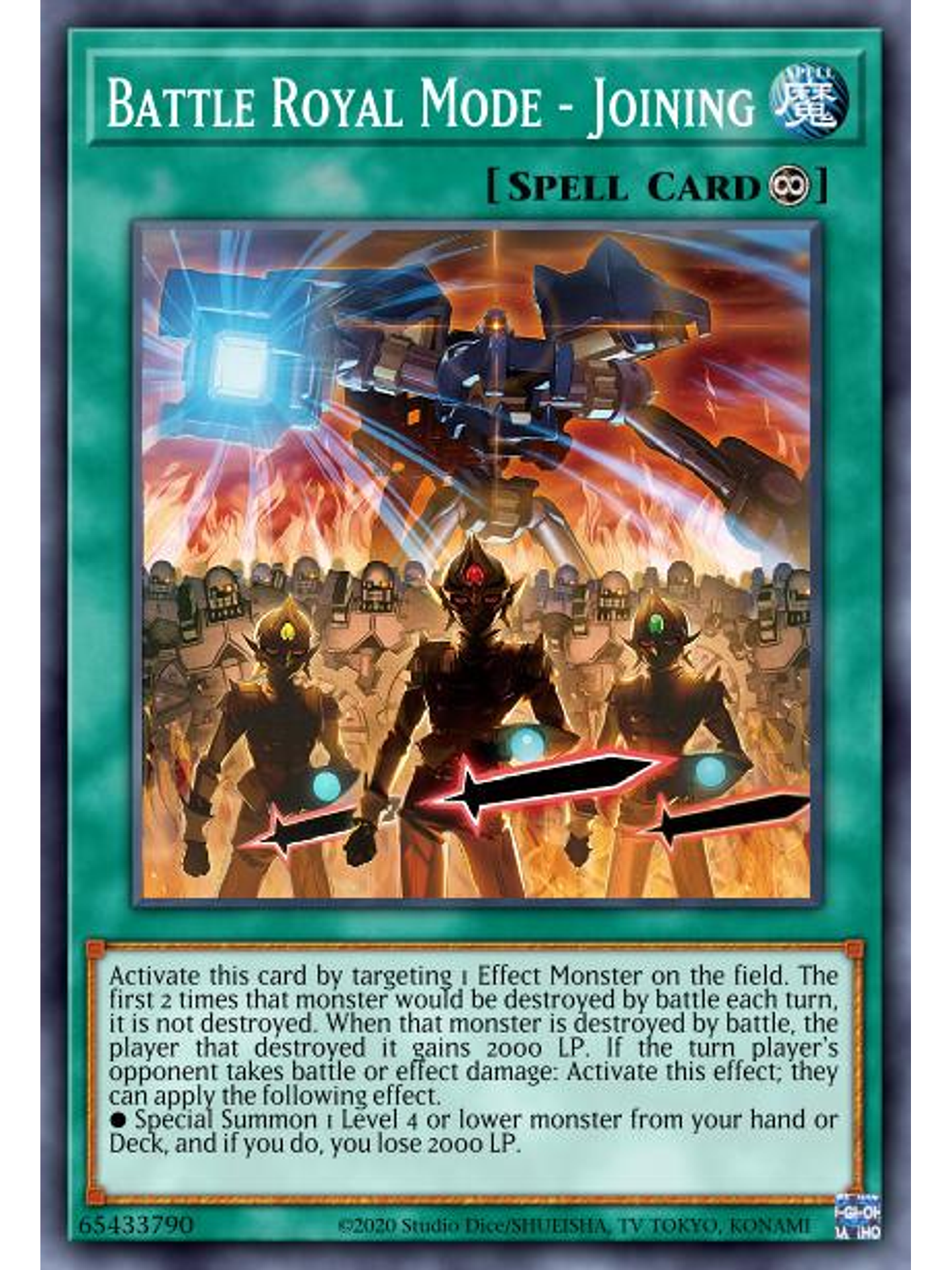 Battle Royal Mode - Joining - MAZE-EN026 - Rare 1st Edition 1