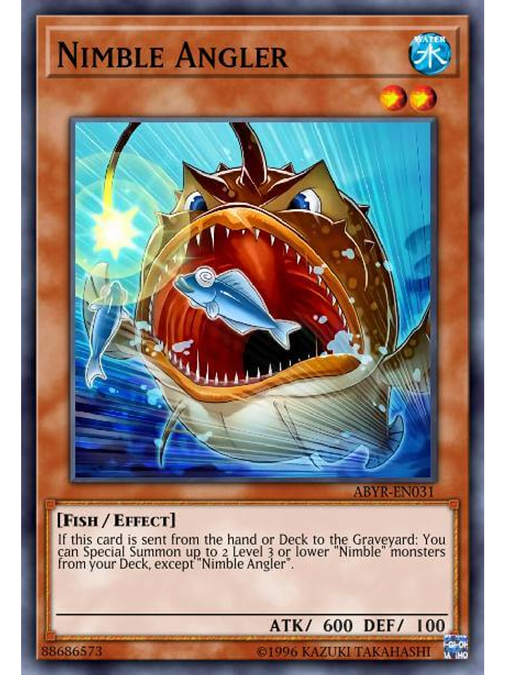 Nimble Angler - MAZE-EN042 - Rare 1st Edition 1