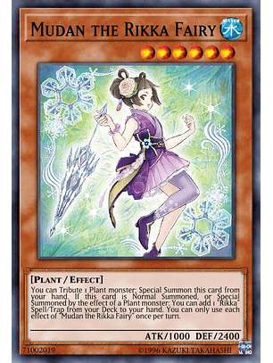 Mudan the Rikka Fairy - MAZE-EN048 - Rare 1st Edition