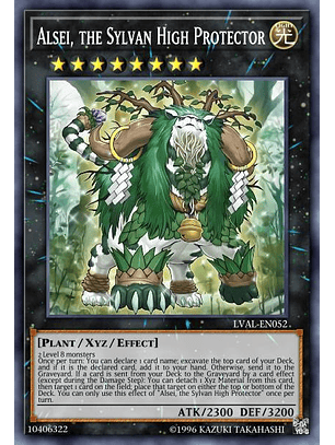 Alsei, the Sylvan High Protector - MAZE-EN052 - Super Rare 1st Edition