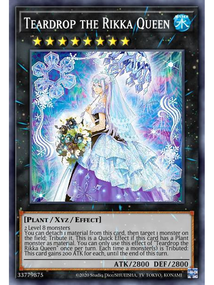 Teardrop the Rikka Queen - MAZE-EN053 - Ultra Rare 1st Edition 1