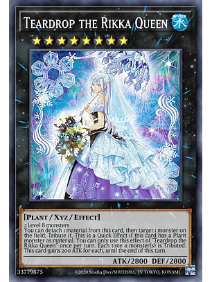 Teardrop the Rikka Queen - MAZE-EN053 - Collector's Rare 1st Edition