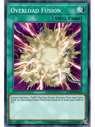 Overload Fusion - MAZE-EN056 - Rare 1st Edition