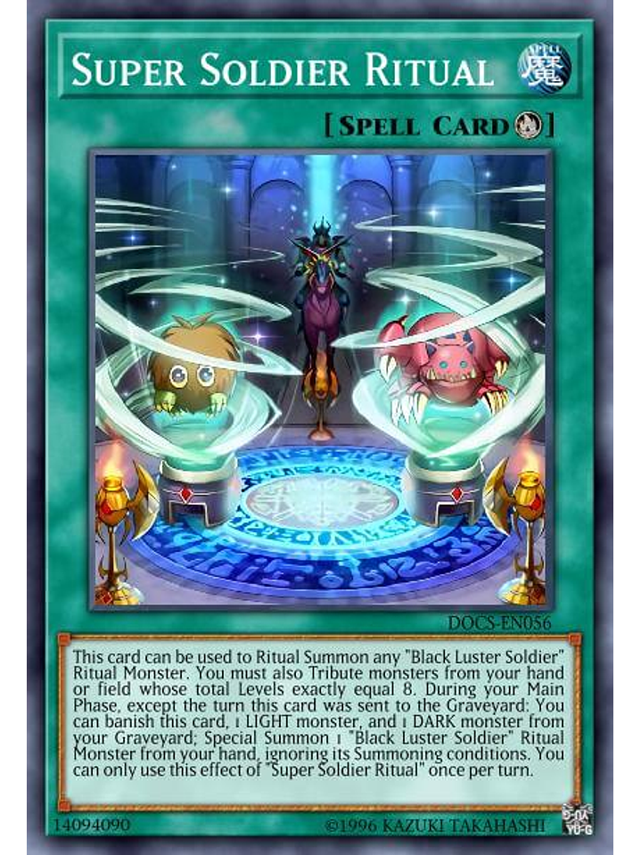 Super Soldier Ritual - MAZE-EN060 - Rare 1st Edition 1