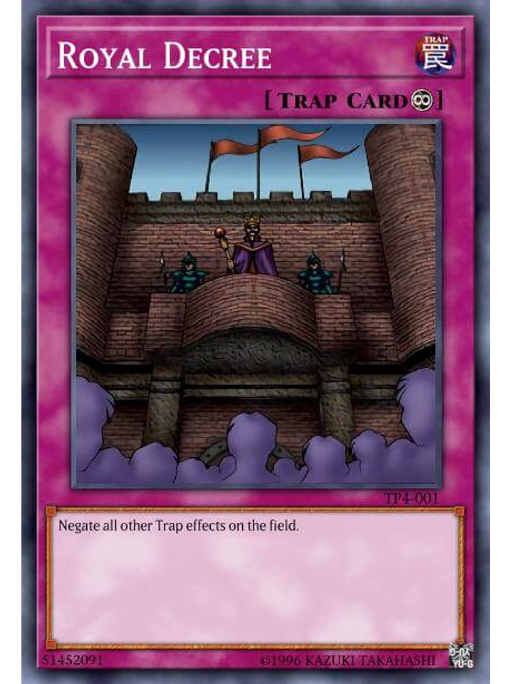 Royal Decree - MAZE-EN064 - Rare 1st Edition 1