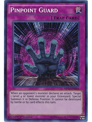 Pinpoint Guard - MP14-EN044 - Secret Rare 1st Edition