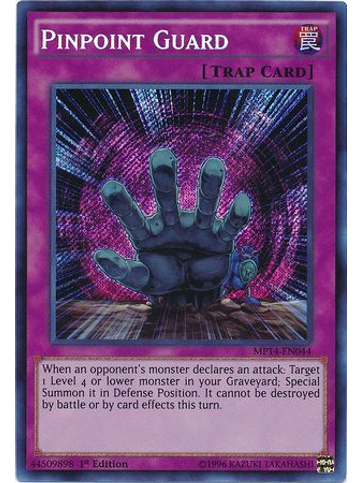 Pinpoint Guard - MP14-EN044 - Secret Rare 1st Edition 1