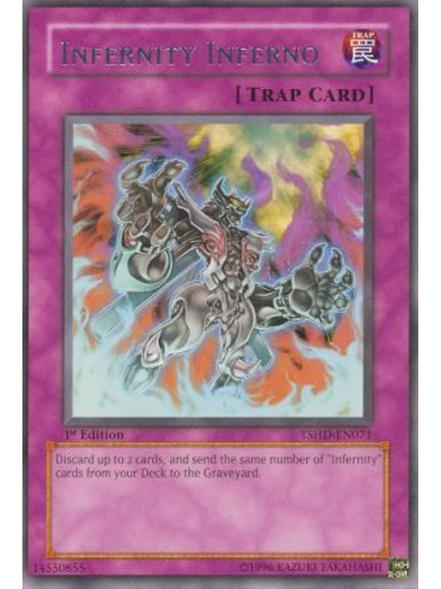 Infernity Inferno - TSHD-EN071 - Rare 1st Edition 1
