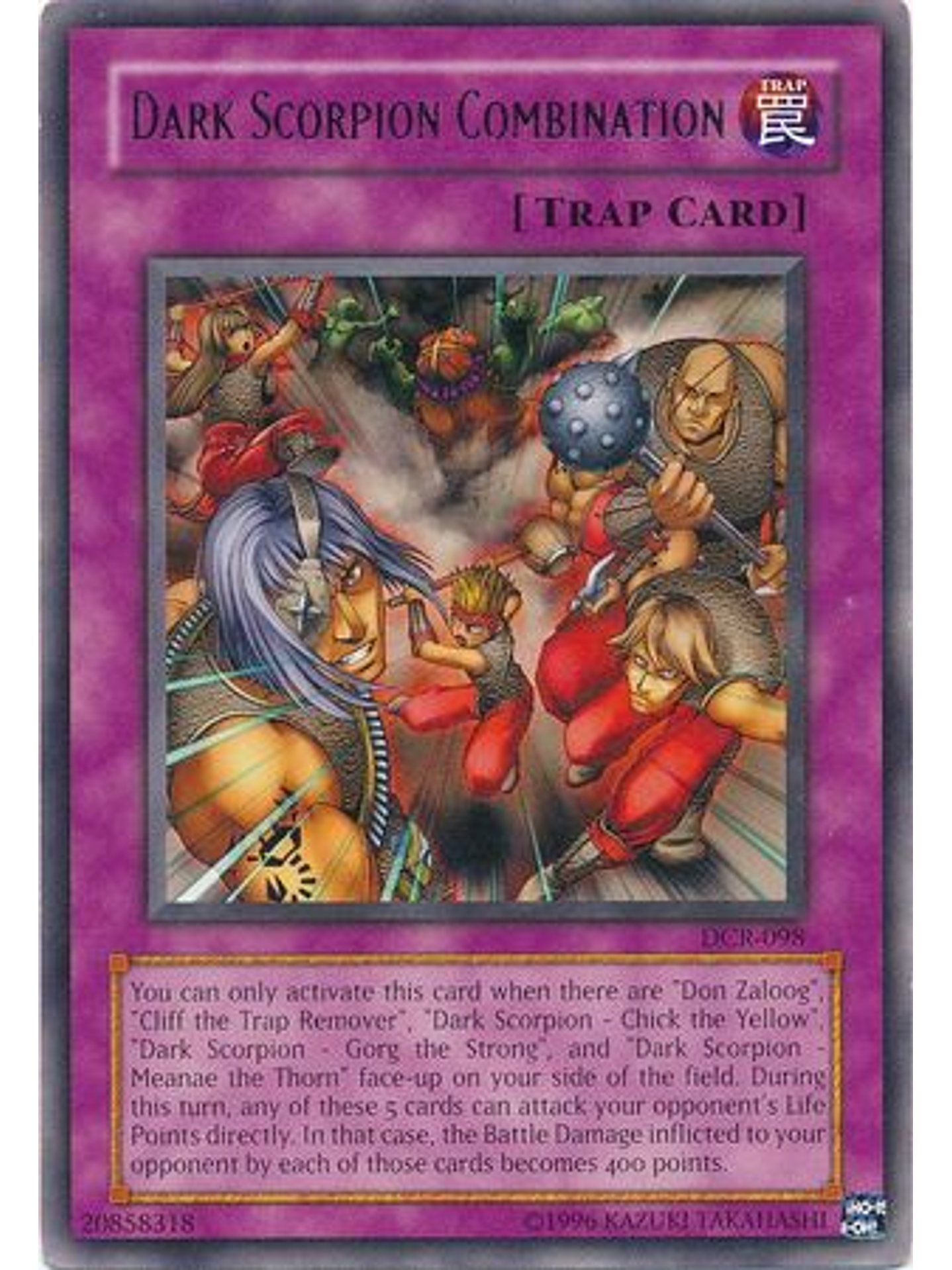 Dark Scorpion Combination - DCR-098 - Rare Unlimited 1