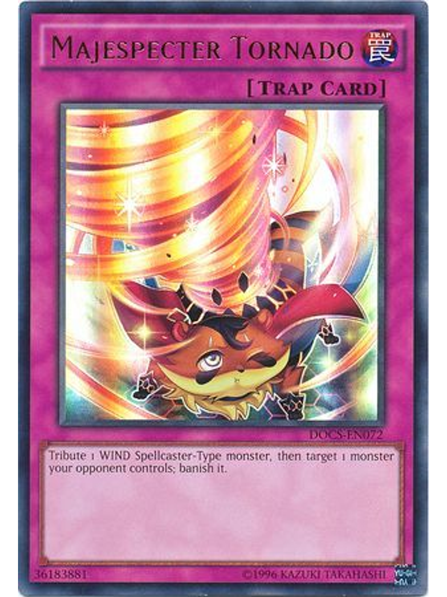 Majespecter Tornado - DOCS-EN072 - Ultra Rare 1st Edition 1