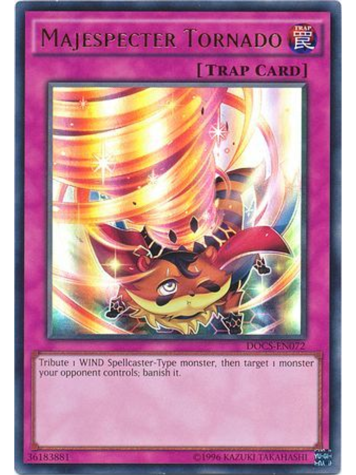 Majespecter Tornado - DOCS-EN072 - Ultra Rare 1st Edition 1