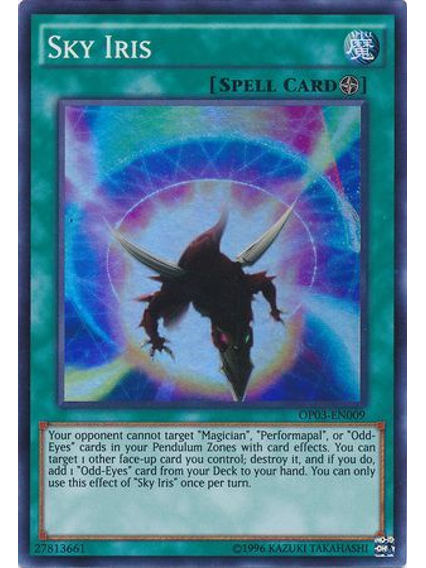 Sky Iris - OP03-EN009 - Super Rare 1